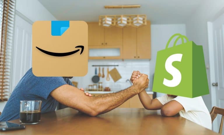 Shopify blottar allt i kampen mot Amazon