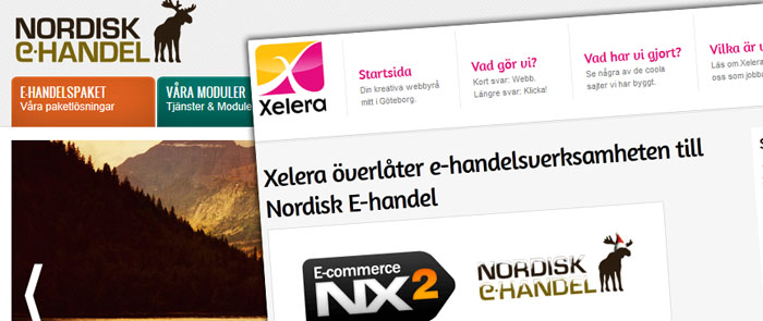 Nordisk E-handel tar över Xeleras e-handel