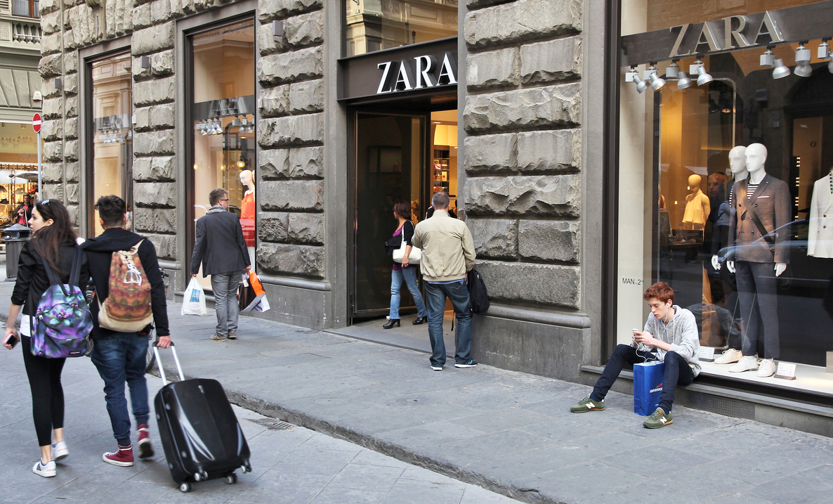 Zara startar e-handel i Indien