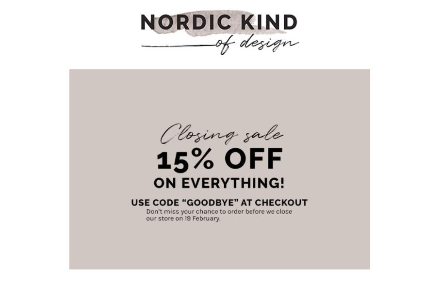 Försäljningen höll inte - Nordic Kind läggs ner