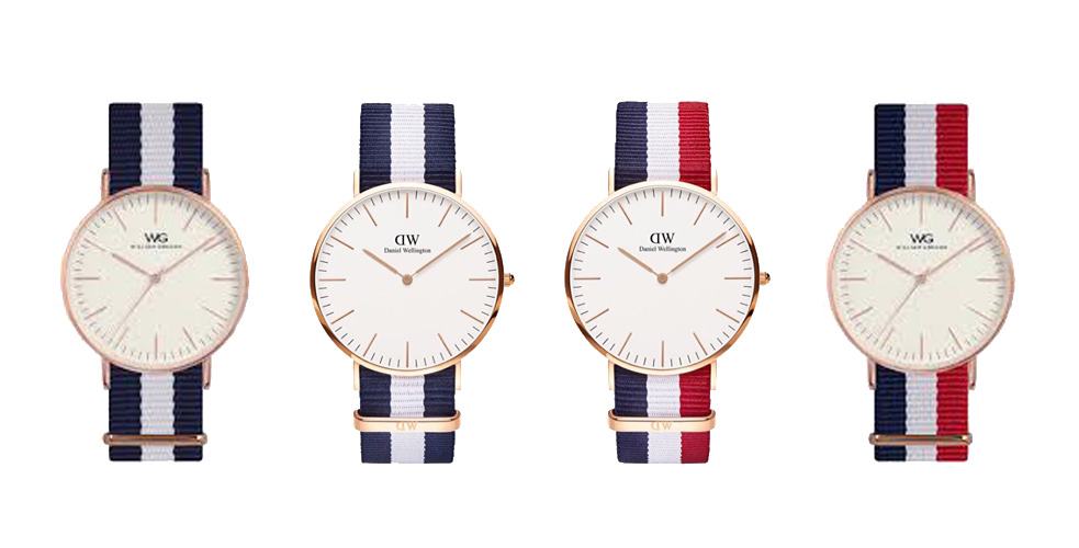 Daniel Wellington stämmer detaljhandlare för klockkopia