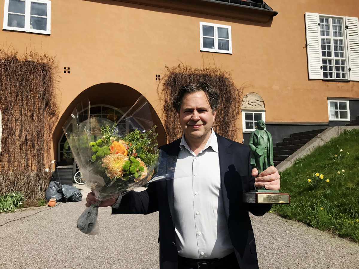 Apoteas vd Pär Svärdson utsedd till Årets Företagare