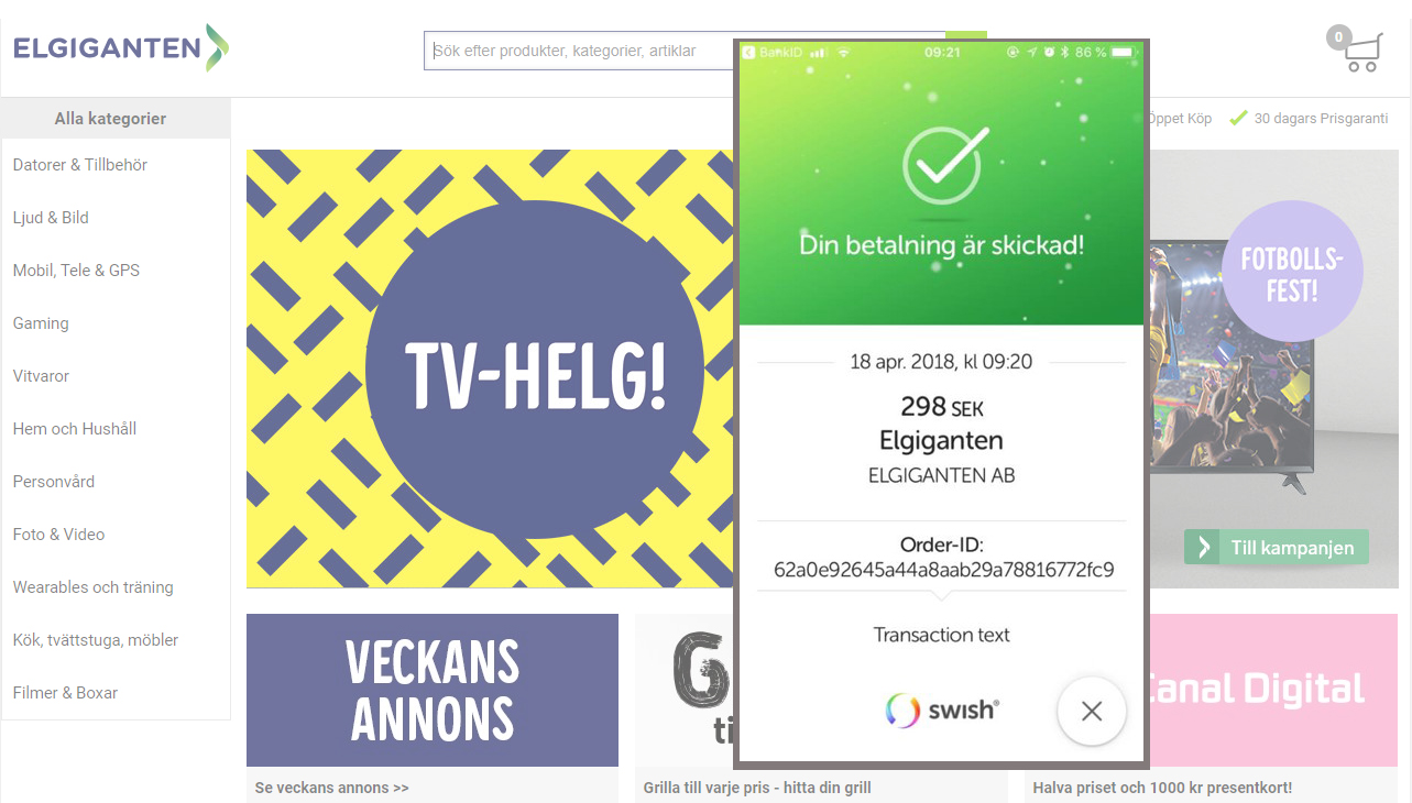 Betala Med Klarna I Butik Elgiganten
