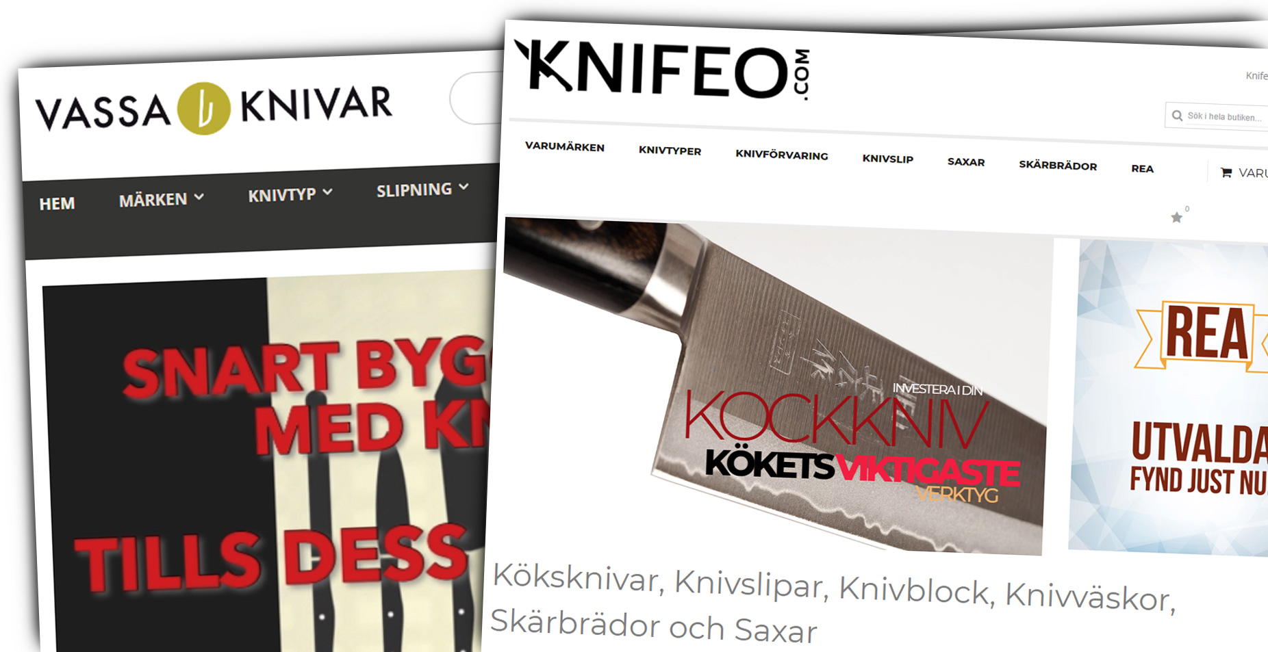 Knivbutik vässar erbjudandet med köp av konkurrent