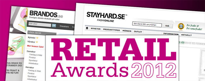 Storslam för Brandos på Retail Awards 2012