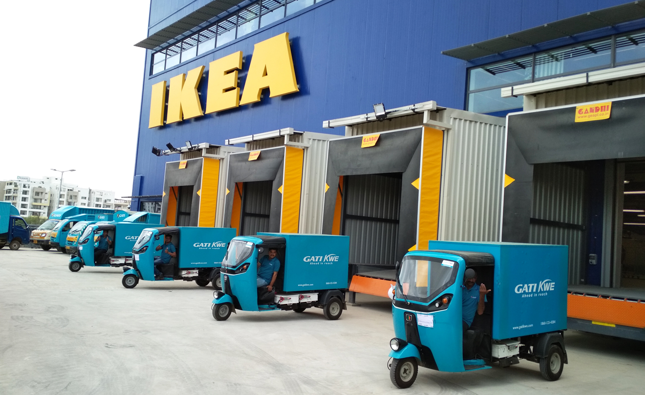 IKEA vill ha elbilsleveranser i fem världsstäder