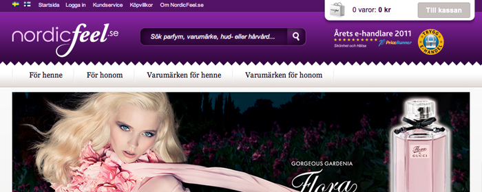 Skönhetsbutiken NordicFeel tar tag i sitt utseende