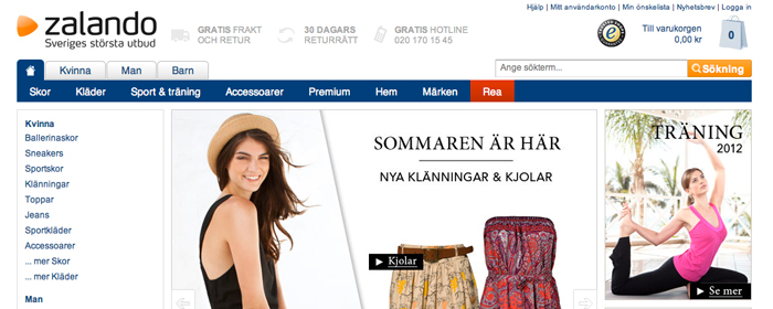 Zalando vinner pris för E-handel över gränserna