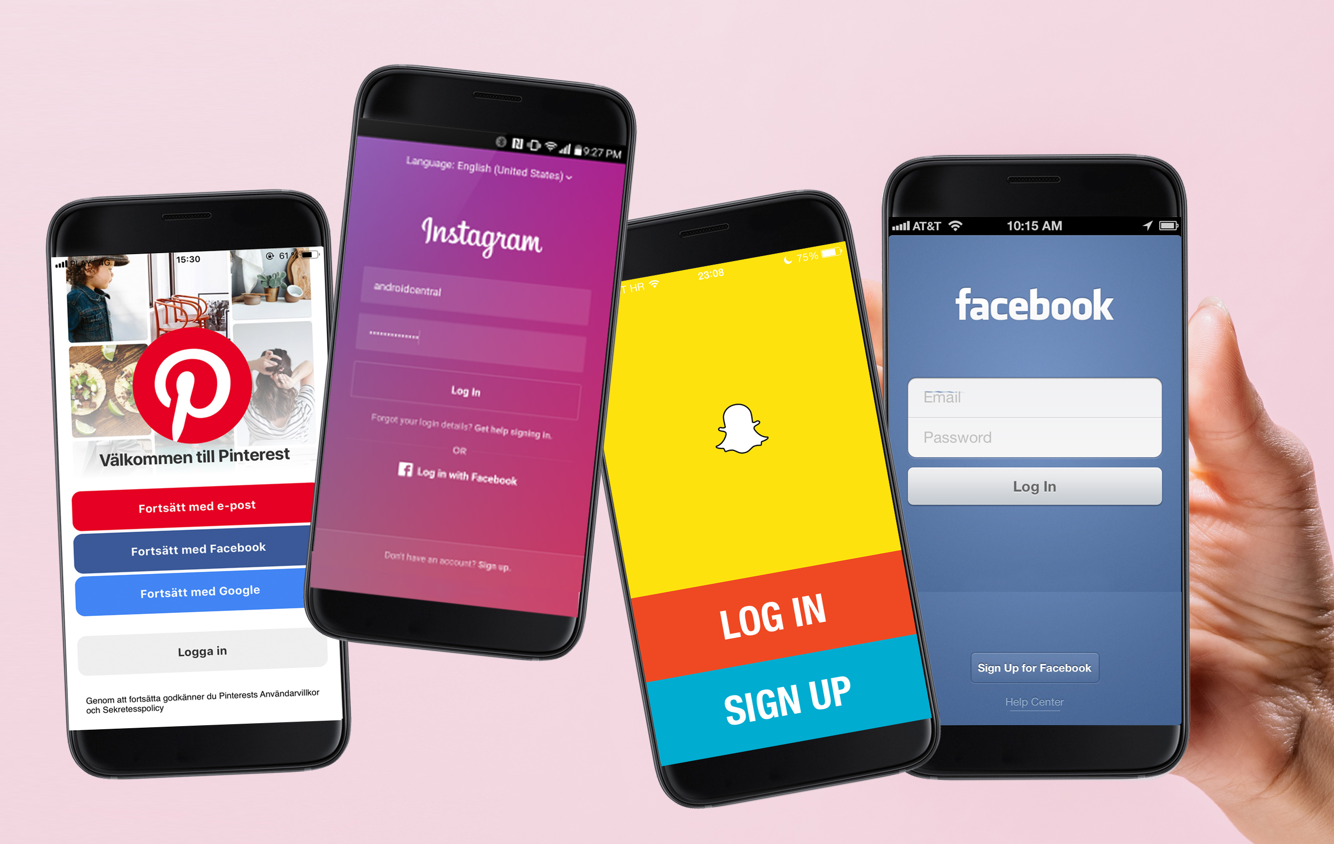 Pinterest och Instagram ger högre snittorder än Facebook