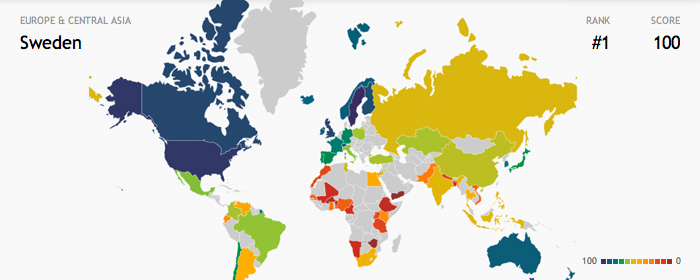 Sverige är tydligen bäst i världen på Internet