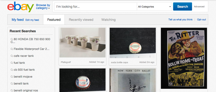 eBay lanserar pinspirerande sajt och ny logotyp