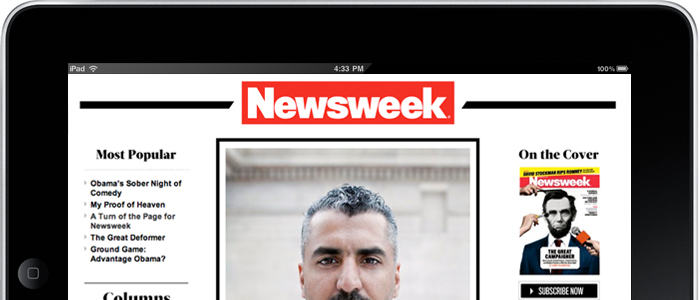 Newsweek vänder blad - skrotar papperstidningen