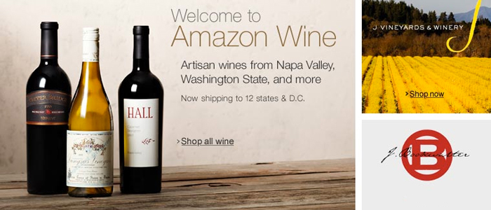Amazon korkar upp sin nya vinbutik