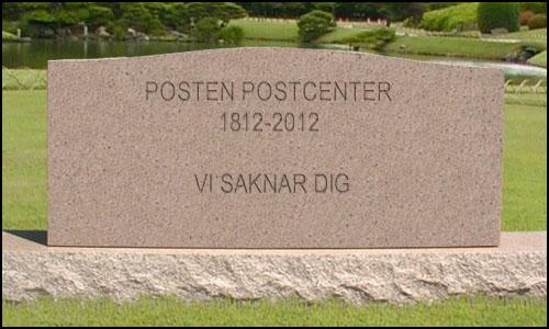 Posten lägger ner alla företagscenter