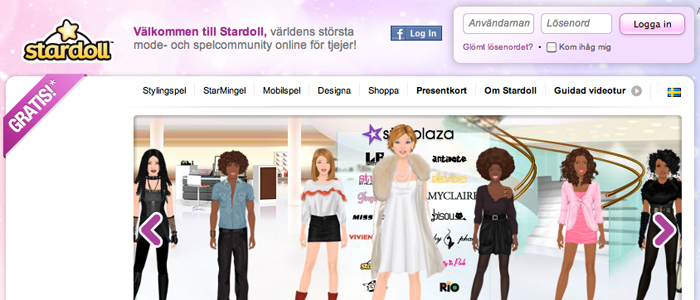 Stardoll hotas med böter för digital direktreklam