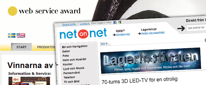 NetOnNet vinner kategorin E-handel i WSA 2012