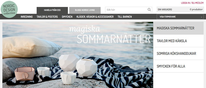 Nordic Design Collective ska inspirera med ny sajt