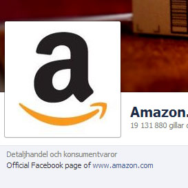Amazon klantar sig på Facebook med okänsligt inlägg