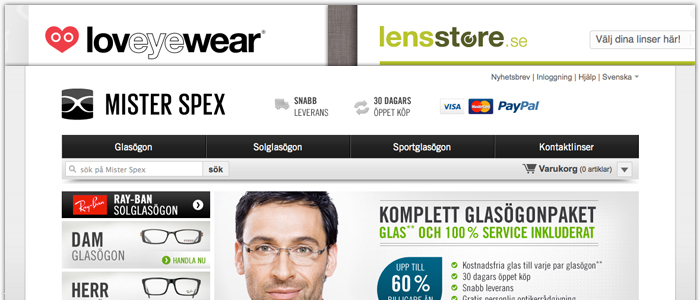 Tysk nätoptiker köper upp Lensstore och Loveyewear