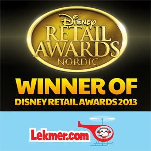 Lekmer prisas som bästa återförsäljare av Disney