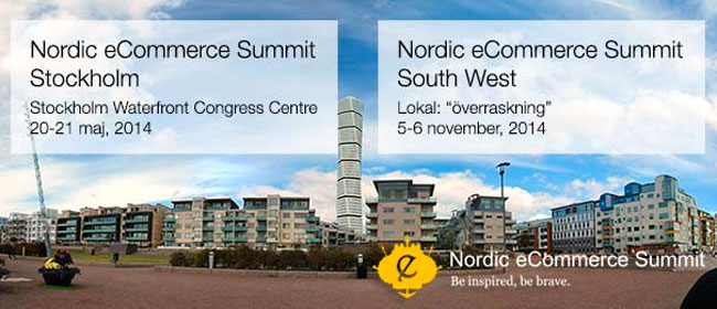 Nordic eCommerce Summit blir två konferenser 2014
