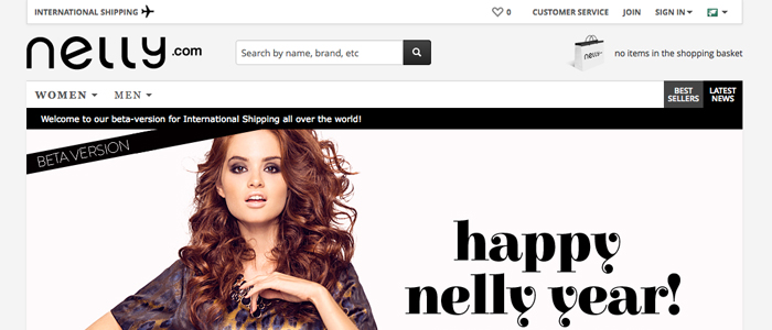 Nu öppnar Nelly.com upp för resten av världen