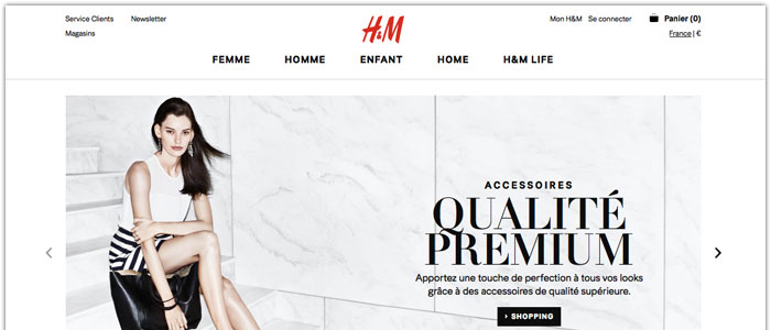 Frankrike nästa land för H&M:s E-handel