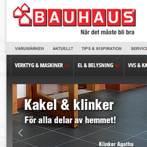 Bauhaus ska expandera sin E-handel med PostNords TPL