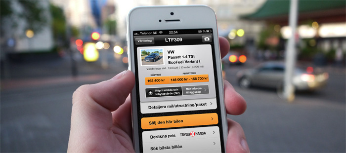 Sälj bilen i mobilen med KVD:s bilskanningsapp