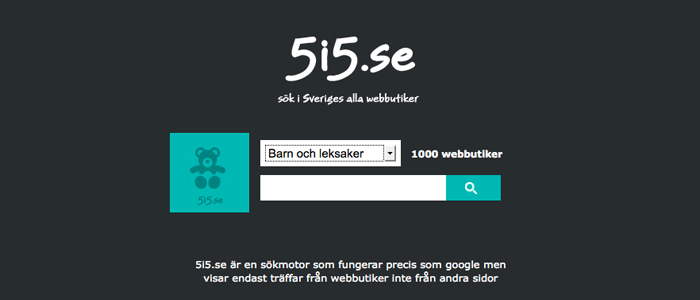 Ny sökmotor med fokus på svenska nätbutiker