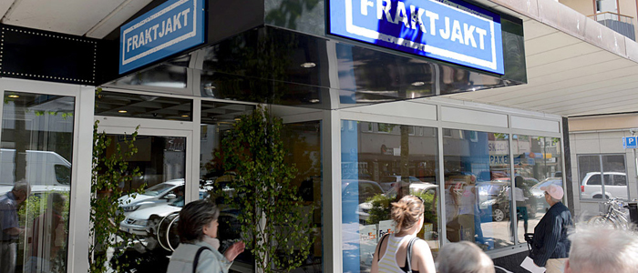Fraktjakt satsar på fysisk butik i Jönköping