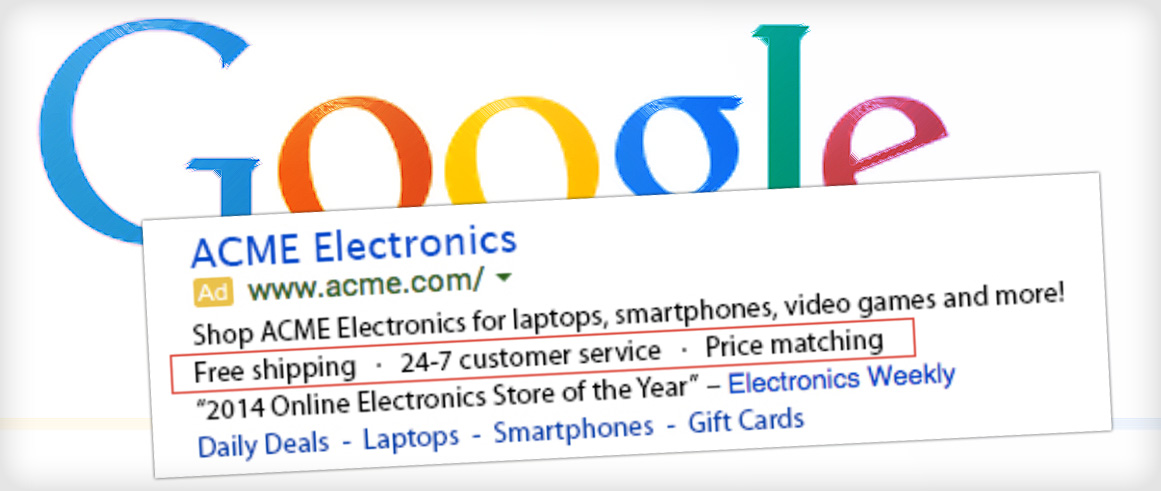 Google vill att nätbutiker exponerar sina fördelar