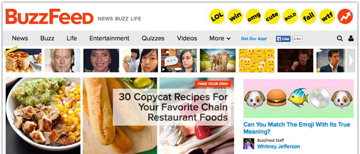 BuzzFeed tror på E-handel med viral marknadsföring
