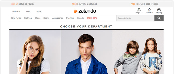Zalando öppnar upp sin sajt för externa säljare