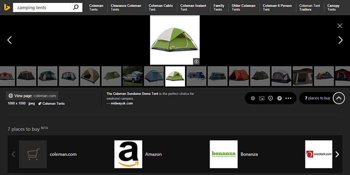 Microsoft vill få folk att köpa saker via bildsöken