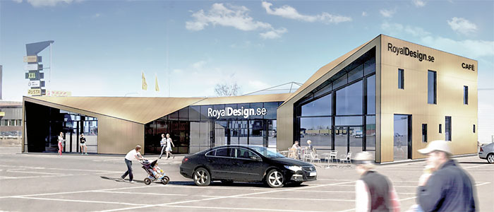 Royal Design bygger nytt designhus i Jönköping