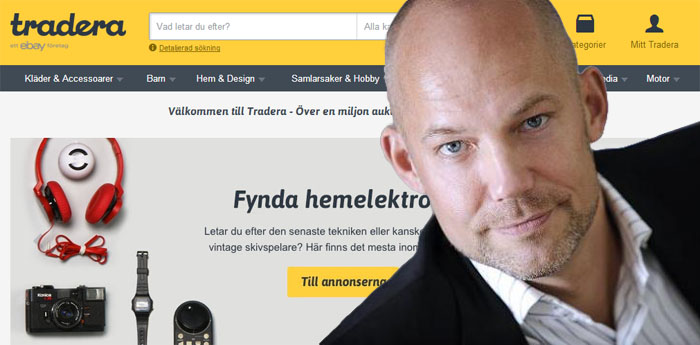 PayPals Tradera rapporterar tillväxt och förlust