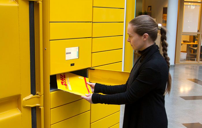 Efter 60 000 utlämnade paket planerar DHL fler automater