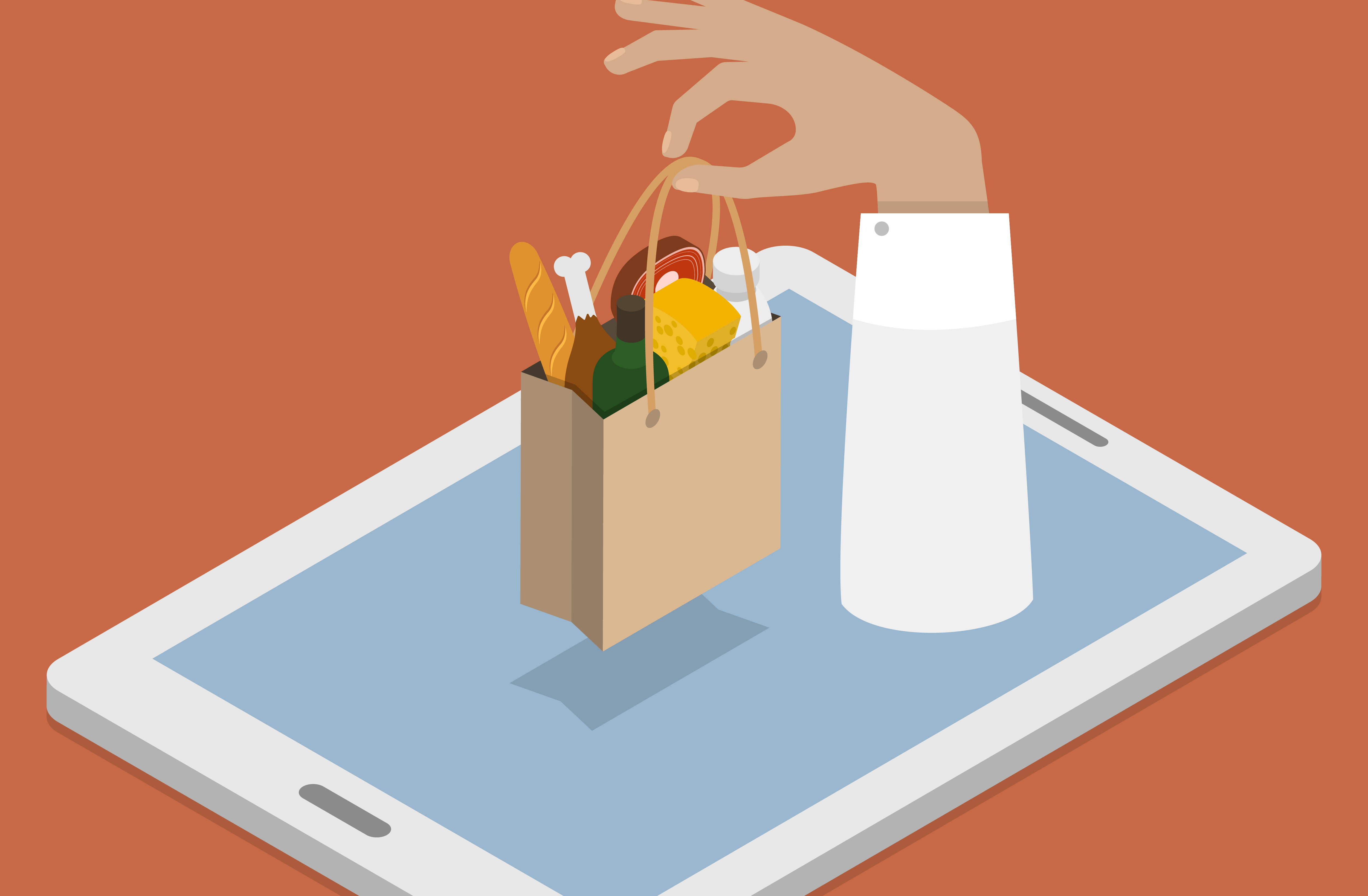 Matbutiker måste fånga illojala kunder med digitala lösningar