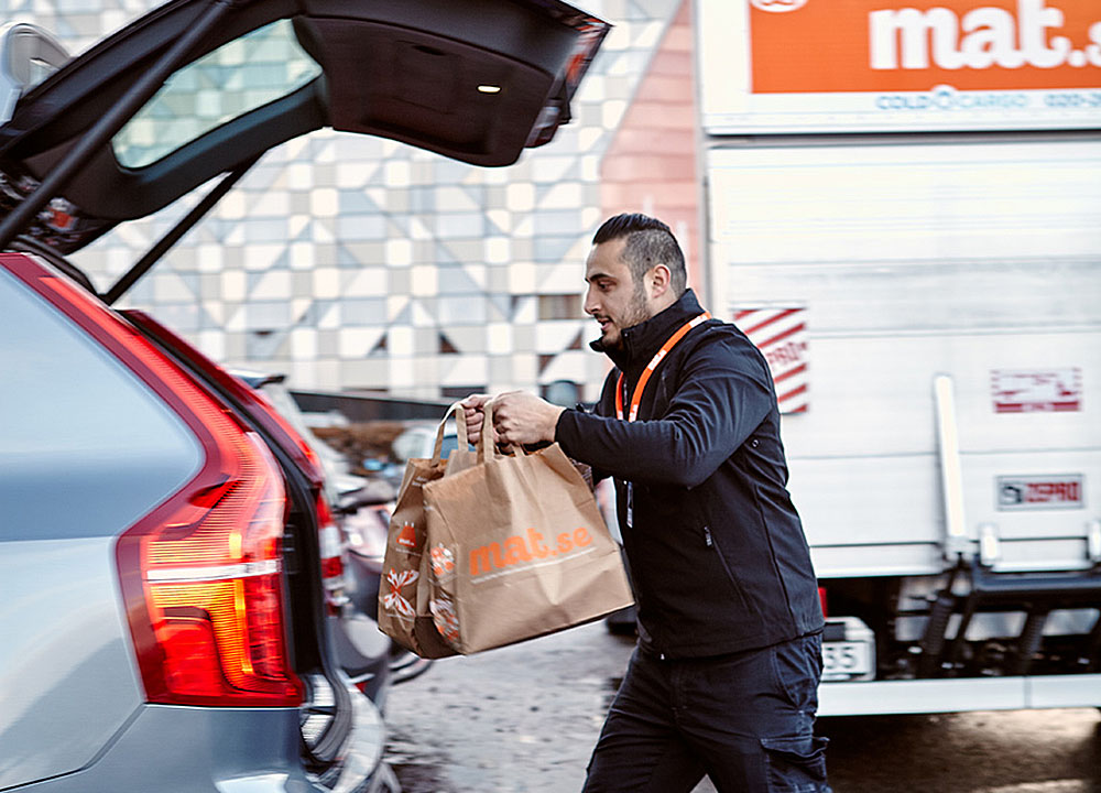 Mat.se ökar med 50% - levererar nu till bilar varje dag