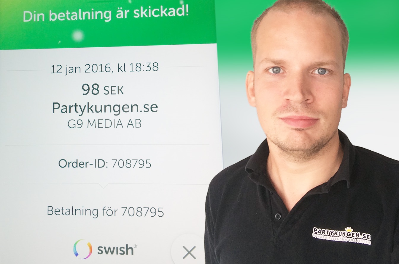 Joel Svensson om Swish för e-handel
