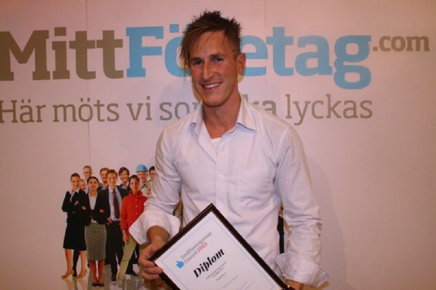 Klockkungarna.se har utsetts till Årets småföretagare 2015