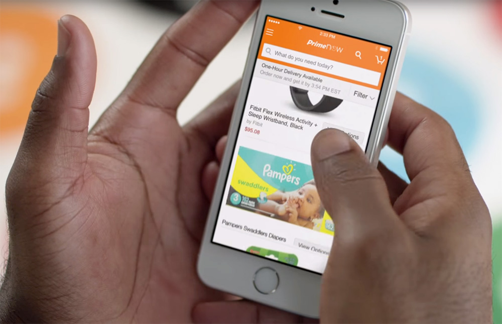 Amazons entimmes-leveranser flyttar ut ur mobiltelefonen