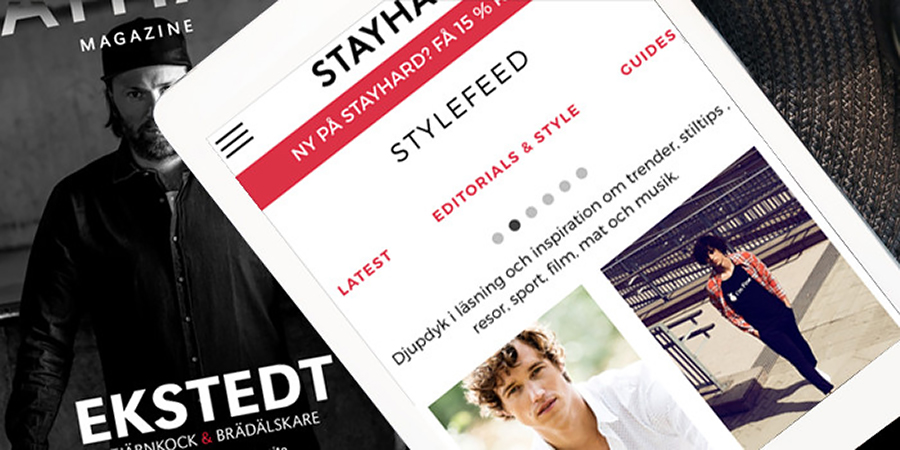 Stayhard lanserar en ny personaliserad inspirationssajt