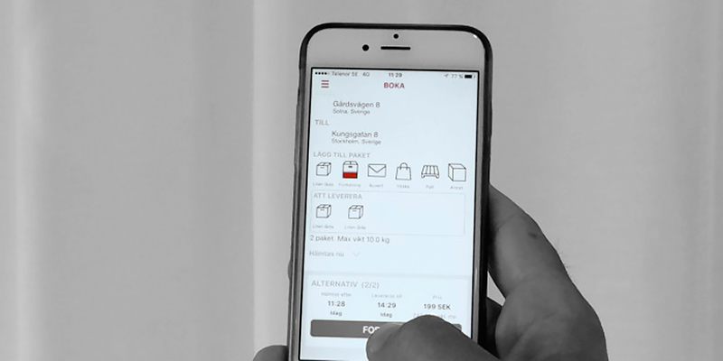 Boknings-app ska underlätta transporterna i e-handeln