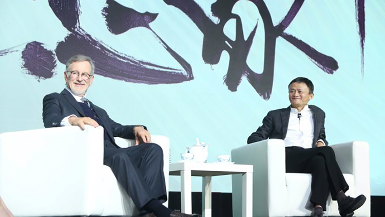 Alibaba ska ta Hollywood och Spielberg till Kina