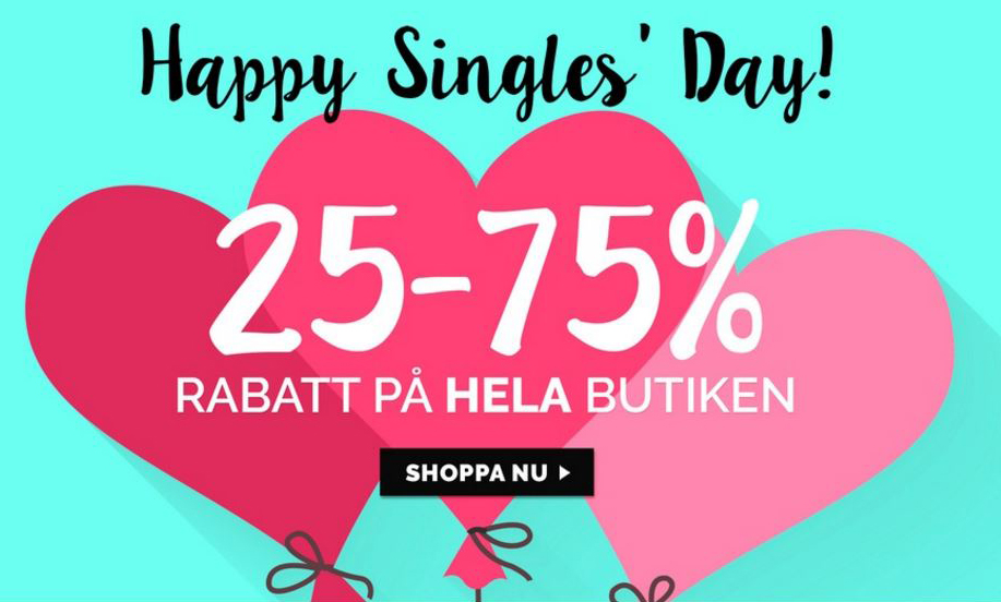 Singles Day snart över - så gick försäljningen
