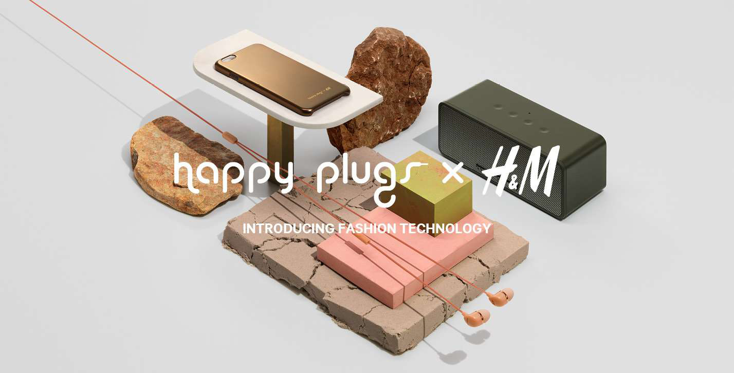 Happy Plugs och H&M i unikt onlinesamarbete