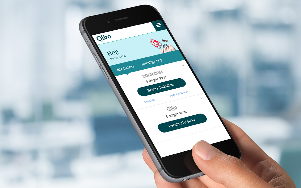 Qliro låter nu kunderna betala med ett klick