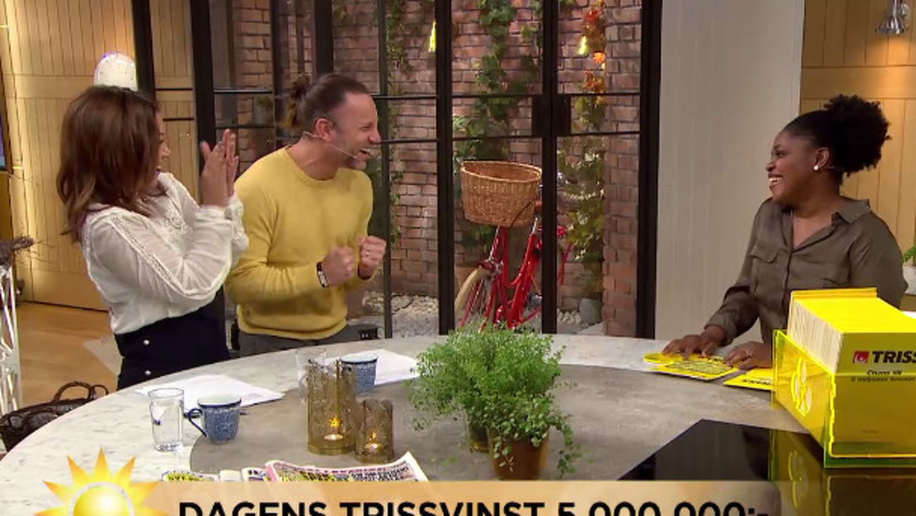 E-handlare skrapade hem Trissvinst på 5 miljoner i TV4